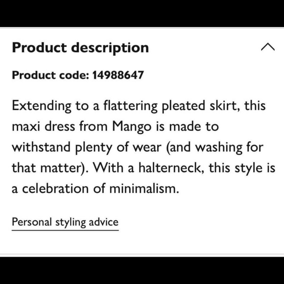 Mango dress - Picture 4 of 4